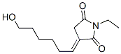 (9ci)-1-乙基-3-(6-羥基己基)-2,5-吡咯烷二酮結(jié)構(gòu)式_588672-31-5結(jié)構(gòu)式
