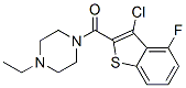 (9ci)-1-[(3-氯-4-氟苯并[b]噻吩-2-基)羰基]-4-乙基-哌嗪結(jié)構(gòu)式_588675-48-3結(jié)構(gòu)式