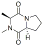 (3S-反式)-(9CI)-六氫-2,3-二甲基吡咯并[1,2-a]吡嗪-1,4-二酮結構式_58917-57-0結構式