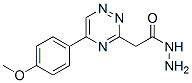2-[5-(4-甲氧基苯基)-1,2,4-噻嗪-3-基]乙酸肼結(jié)構(gòu)式_59188-11-3結(jié)構(gòu)式