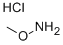 Methoxyammonium chloride Structure,593-56-6Structure