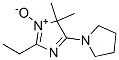 (9CI)-2-乙基-4,4-二甲基-5-(1-吡咯烷)-4H-咪唑 3-氧化物結構式_593286-22-7結構式
