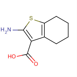 2-氨基-4,5,6,7-四氫苯并[b]噻吩-3-羧酸結構式_5936-58-3結構式