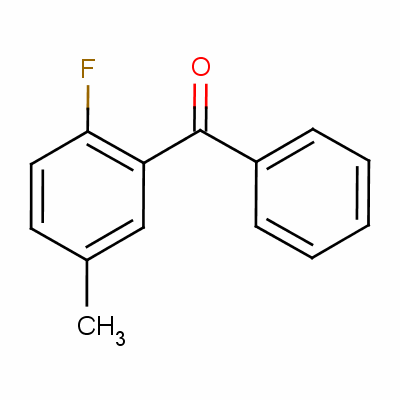 (2-氟-5-甲基苯基)苯基酮結(jié)構(gòu)式_59396-51-9結(jié)構(gòu)式