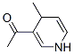(9CI)-1-(1,4-二氫-4-甲基-3-吡啶)-乙酮結(jié)構(gòu)式_594813-03-3結(jié)構(gòu)式