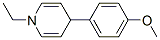 (9CI)-1-乙基-1,4-二氫-4-(4-甲氧基苯基)-吡啶結(jié)構(gòu)式_595544-73-3結(jié)構(gòu)式