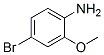 4-Bromo-2-methoxy aniline Structure,59557-91-4Structure