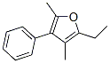 (9CI)-2-乙基-3,5-二甲基-4-苯基呋喃結(jié)構(gòu)式_595598-44-0結(jié)構(gòu)式