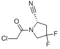 (2S)-(9CI)-1-(氯乙酰基)-4,4-二氟-2-吡咯烷甲腈結(jié)構(gòu)式_596817-02-6結(jié)構(gòu)式