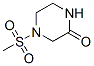 4-甲烷磺酰基哌嗪-2-酮結(jié)構(gòu)式_59701-96-1結(jié)構(gòu)式