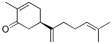 (5R)-2-甲基-5-(5-甲基-1-亞甲基-4-己烯)-2-環(huán)己烯-1-酮結(jié)構(gòu)式_5988-72-7結(jié)構(gòu)式