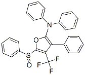 n,n,3-三苯基-5-(苯基亞磺?；?-4-(三氟甲基)-2-呋喃胺結構式_600158-16-5結構式