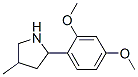 (9CI)-2-(2,4-二甲氧基苯基)-4-甲基-吡咯烷結構式_603068-41-3結構式
