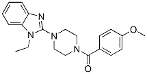 (9ci)-1-(1-乙基-1H-苯并咪唑-2-基)-4-(4-甲氧基苯甲酰基)-哌嗪結(jié)構(gòu)式_604741-83-5結(jié)構(gòu)式