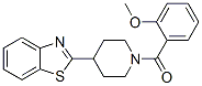 (9CI)-4-(2-苯并噻唑)-1-(2-甲氧基苯甲?；?-哌啶結(jié)構(gòu)式_605627-98-3結(jié)構(gòu)式