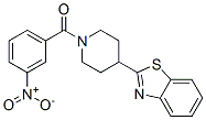 (9CI)-4-(2-苯并噻唑)-1-(3-硝基苯甲?；?-哌啶結(jié)構(gòu)式_605628-04-4結(jié)構(gòu)式
