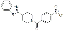 (9CI)-4-(2-苯并噻唑)-1-(4-硝基苯甲?；?-哌啶結(jié)構(gòu)式_605628-06-6結(jié)構(gòu)式