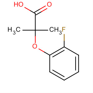 2-(2-氟苯氧基)-2-甲基丙酸結(jié)構(gòu)式_605680-35-1結(jié)構(gòu)式