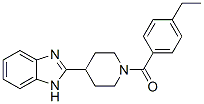 (9CI)-4-(1H-苯并咪唑-2-基)-1-(4-乙基苯甲?；?-哌啶結(jié)構(gòu)式_606083-61-8結(jié)構(gòu)式