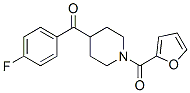 (9CI)-4-(4-氟苯甲?；?-1-(2-呋喃羰基)-哌啶結(jié)構(gòu)式_606086-10-6結(jié)構(gòu)式