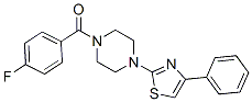 (9ci)-1-(4-氟苯甲?；?-4-(4-苯基-2-噻唑)-哌嗪結構式_606087-52-9結構式