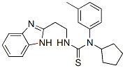 (9CI)-n-[2-(1H-苯并咪唑-2-基)乙基]-n-環(huán)戊基-n-(3-甲基苯基)-硫脲結(jié)構(gòu)式_606090-53-3結(jié)構(gòu)式