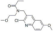 (9CI)-N-[(2-氯-6-甲氧基-3-喹啉)甲基]-N-(2-甲氧基乙基)-丙酰胺結(jié)構(gòu)式_606103-21-3結(jié)構(gòu)式