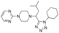 (9CI)-2-[4-[1-(1-環(huán)己基-1H-四唑-5-基)-3-甲基丁基]-1-哌嗪]-嘧啶結構式_606114-27-6結構式
