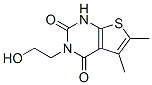 (9CI)-3-(2-羥基乙基)-5,6-二甲基-噻吩并[2,3-d]嘧啶-2,4(1H,3H)-二酮結(jié)構(gòu)式_606122-61-6結(jié)構(gòu)式