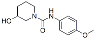 (9ci)-3-羥基-n-(4-甲氧基苯基)-1-哌啶羧酰胺結(jié)構(gòu)式_606131-60-6結(jié)構(gòu)式