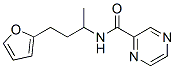 (9CI)-N-[3-(2-呋喃)-1-甲基丙基]-吡嗪羧酰胺結構式_606132-10-9結構式