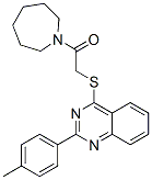 (9ci)-六氫-1-[[[2-(4-甲基苯基)-4-喹唑啉]硫代]乙?；鵠-1H-氮雜卓結(jié)構(gòu)式_606132-40-5結(jié)構(gòu)式