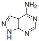 (9ci)-3a,7a-二氫-1H-吡唑并[3,4-d]嘧啶-4-胺結(jié)構(gòu)式_606489-20-7結(jié)構(gòu)式