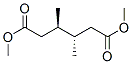 (3R,4s)-3,4-二甲基己二酸二甲酯結(jié)構(gòu)式_6076-81-9結(jié)構(gòu)式