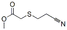 2-[(2-氰基乙基)硫代]乙酸甲酯結(jié)構式_60785-76-4結(jié)構式