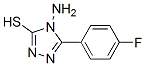 4-氨基-5-(4-氟苯基)-4H-1,2,4-噻唑-3-硫醇結(jié)構(gòu)式_61019-25-8結(jié)構(gòu)式