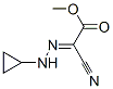 (2z)-(9ci)-氰基(環(huán)丙基亞肼基)-乙酸甲酯結(jié)構(gòu)式_610794-03-1結(jié)構(gòu)式