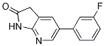 5-(3-氟苯基)-1H-吡咯并[2,3-b]吡啶-2(3h)-酮結構式_611204-90-1結構式