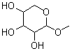 甲基-beta-d-木吡喃糖苷結(jié)構(gòu)式_612-05-5結(jié)構(gòu)式