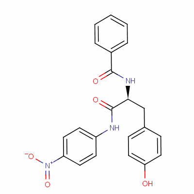 Bz-tyr-pnaStructure,6154-45-6Structure Bz-tyr-pna Structure,6154-45-6Structure