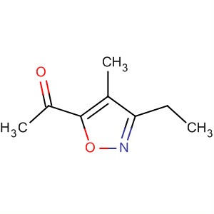 1-(3-乙基-4-甲基-5-異噁唑)-乙酮(9ci)結(jié)構(gòu)式_61858-84-2結(jié)構(gòu)式