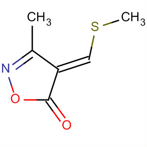 (E)-(9CI)-3-甲基-4-[(甲基硫代)亞甲基]-5(4H)-異噁唑酮結構式_61861-35-6結構式
