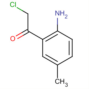 (9CI)-1-(2-氨基-5-甲基苯基)-2-氯乙酮結(jié)構(gòu)式_61871-80-5結(jié)構(gòu)式