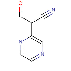 3-氧代-2-(吡嗪-2-基)丙腈結構式_61959-39-5結構式