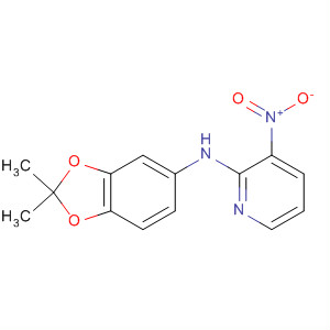 N-(2,2-二甲基-1,3-苯并二氧代l-5-基)-3-硝基-2-吡啶胺結(jié)構(gòu)式_61963-89-1結(jié)構(gòu)式