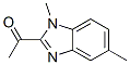 (9ci)-1-(1,5-二甲基-1H-苯并咪唑-2-基)-乙酮結(jié)構(gòu)式_620604-08-2結(jié)構(gòu)式