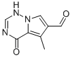 (9CI)-1,4-二氫-5-甲基-4-氧代-吡咯并[2,1-f][1,2,4]三嗪-6-羧醛結構式_621685-55-0結構式
