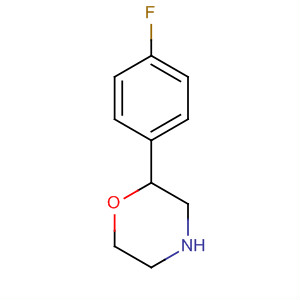 2-(4-氟-苯基)-嗎啉結(jié)構(gòu)式_62243-70-3結(jié)構(gòu)式