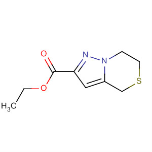 6,7-二氫-4H-吡唑并[5,1-c][1,4]噻嗪-2-羧酸乙酯結(jié)構(gòu)式_623564-59-0結(jié)構(gòu)式