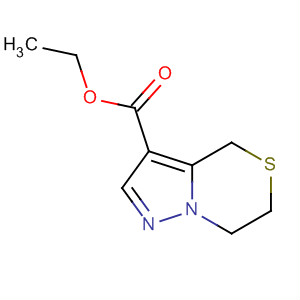 6,7-二氫-4H-吡唑并[5,1-c][1,4]噻嗪-3-羧酸乙酯結(jié)構(gòu)式_623564-60-3結(jié)構(gòu)式